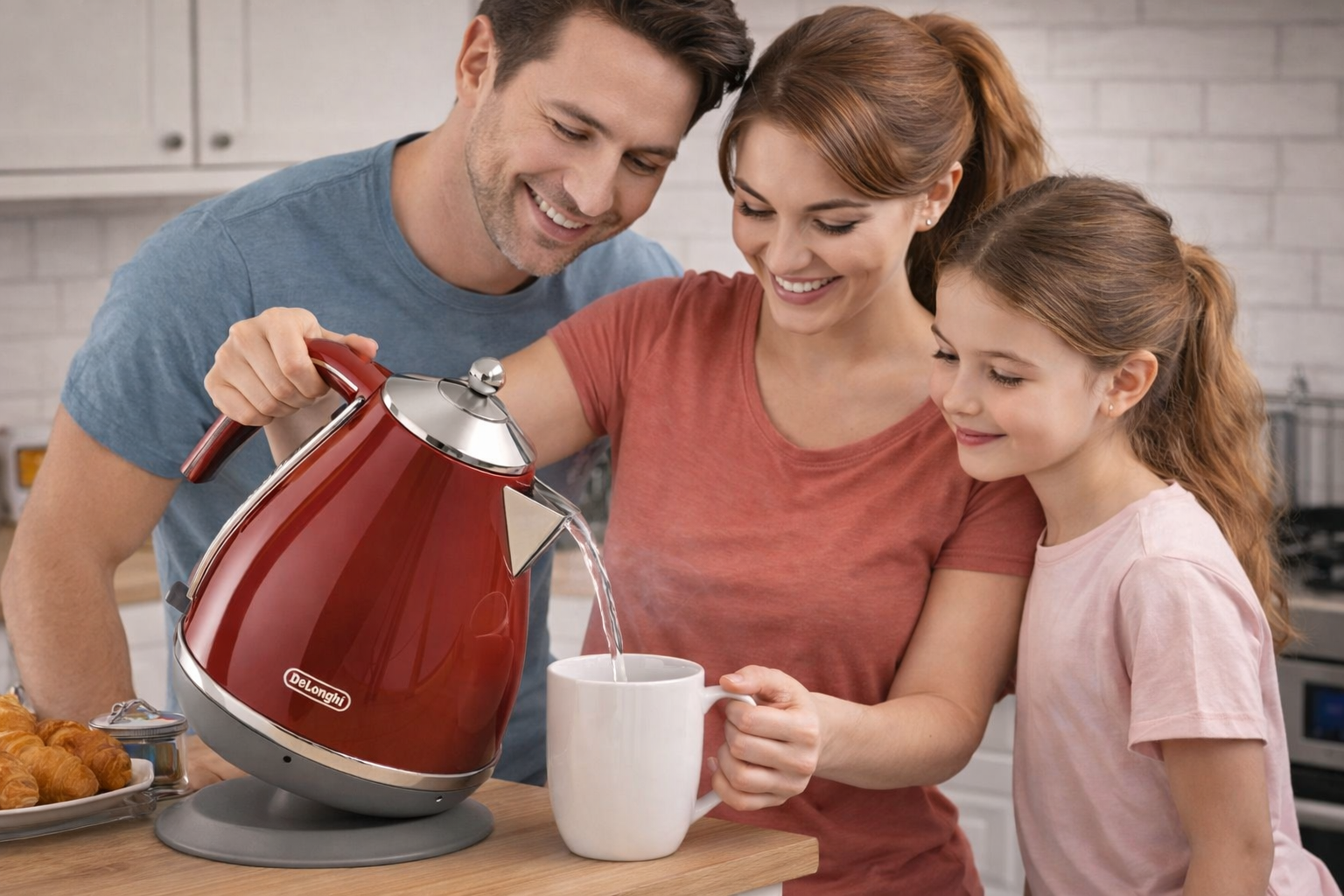 K-DE-KBO-2001R DELONGHI ICONA KETTLE RED