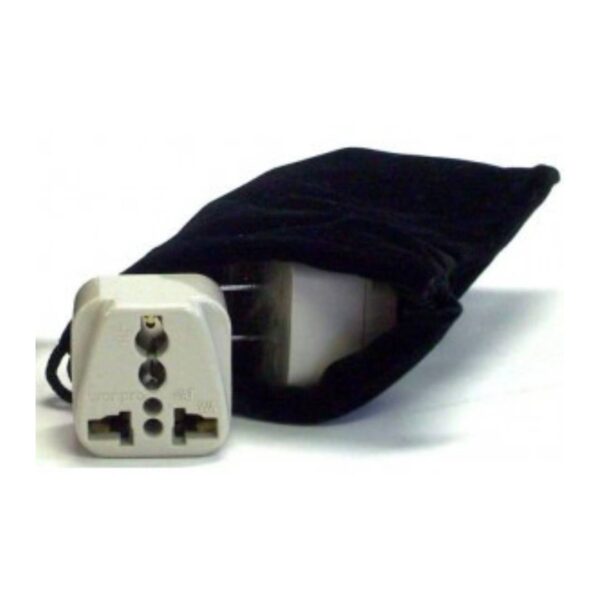 Power Plug Adapters Kit with Travel Carrying Pouch