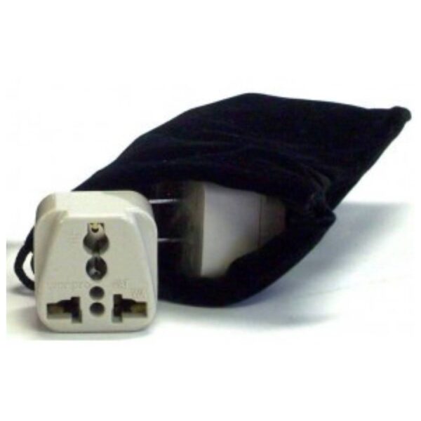 Christmas Island Power Plug Adapters Kit with Carrying Pouch