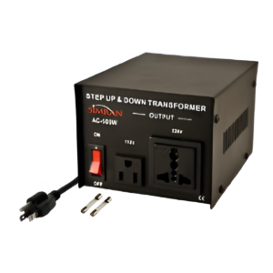 Simran AC-100, 100 Watts Step Up and Down Voltage Converter Transformer 110 220 Volts