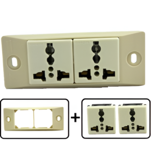 Type A through L Universal Electrical Receptacle Outlet 20 AMPS, With Face Plate
