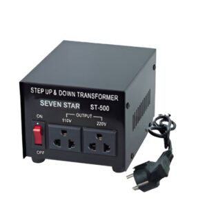 Seven Star ST-200, 200 Watts Step Up and Down Voltage Converter Transformer