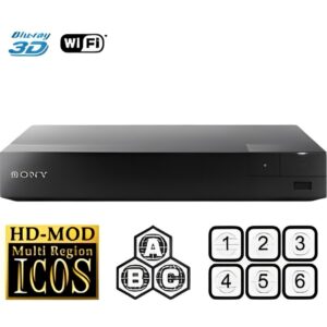 Sony BDP-S5500 Multi Region Code Free DVD 3D WiFi Blu-ray Disc Player