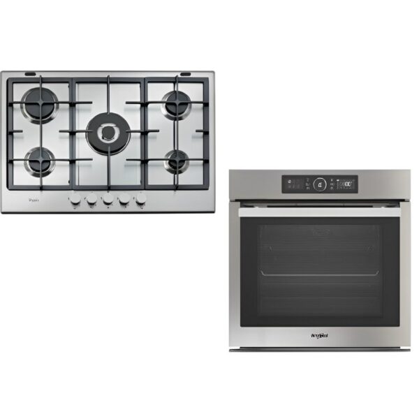 Whirlpool 220 volts Gas Cooktop GMA7522IX & Electric oven AKZ9622IX220v