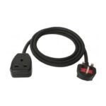 Regvolt UK Extension 25′, 50′, 75, 100′, & 150′ Power Cord, Plug / outlet UK BS-1363