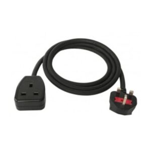 Regvolt UK Extension 25′, 50′, 75, 100′, & 150′ Power Cord, Plug / outlet UK BS-1363