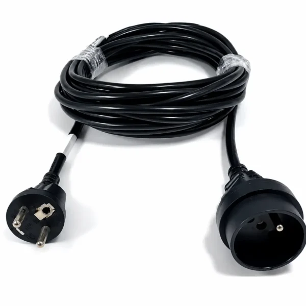 France Type E Extension Power Cord – CEE75 Male Plug 16A250V 25ft, 50ft, 75ft, 100ft & 150ft