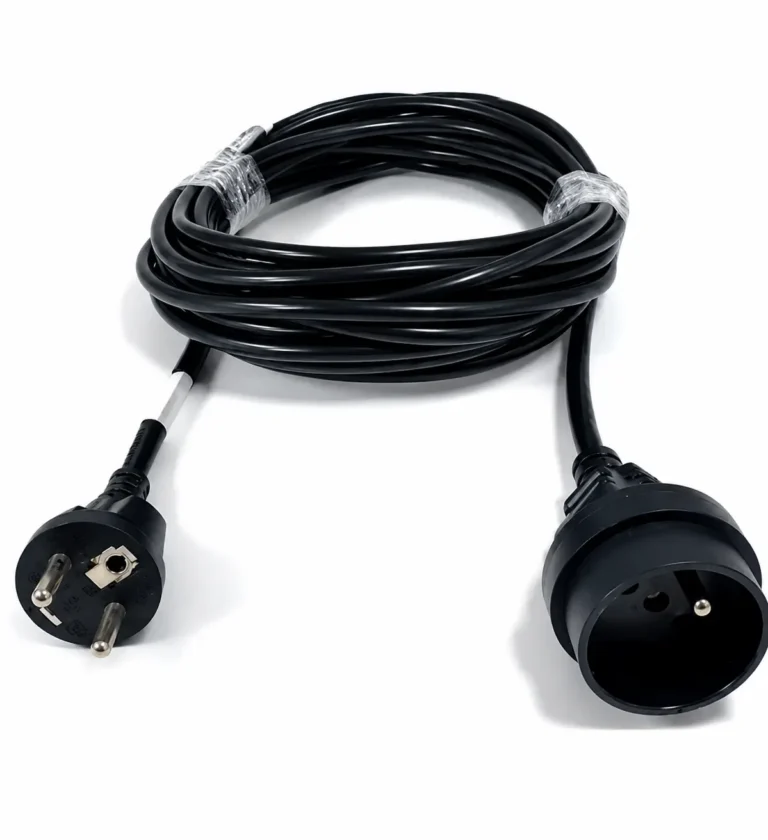 France Type E Extension Power Cord – CEE75 Male Plug 16A250V 25ft, 50ft, 75ft, 100ft & 150ft