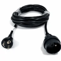 France Type E Extension Power Cord – CEE75 Male Plug 16A250V 25ft, 50ft, 75ft, 100ft & 150ft