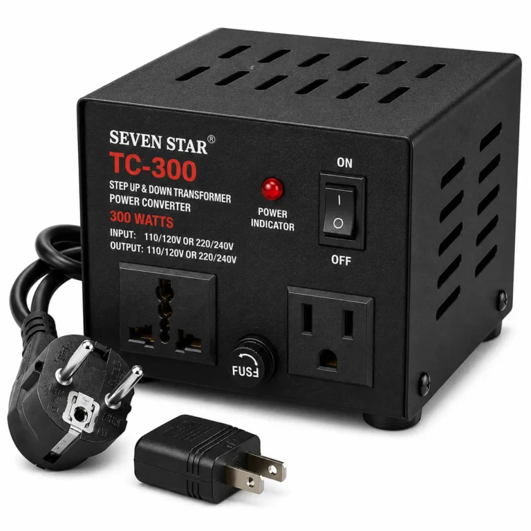 Seven Star 300 Watt Voltage Converter Transformer