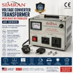Simran AR Series Step Up & Step Down Voltage Converter Transformer with Built-in Stabilizer